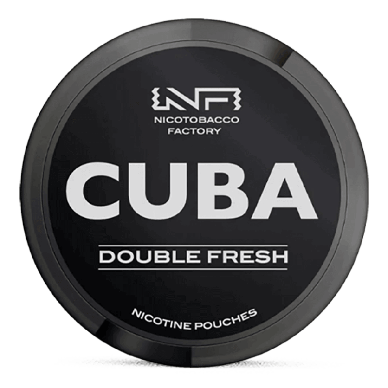 CUBA Black Double Fresh Slim Product Label CUBA Black Double Fresh Slim Product Label