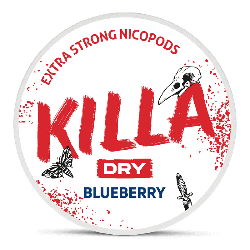 Killa Dry Blueberry Product Label Killa Dry Blueberry Product Label