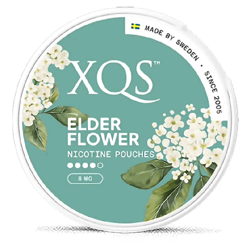 XQS Elderflower Strong Product Label XQS Elderflower Strong Product Label
