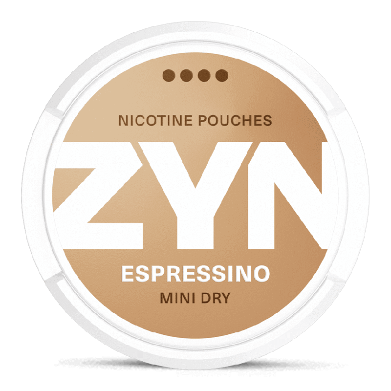 ZYN Mini Dry Espressino 6 mg Product Label ZYN Mini Dry Espressino 6 mg Product Label