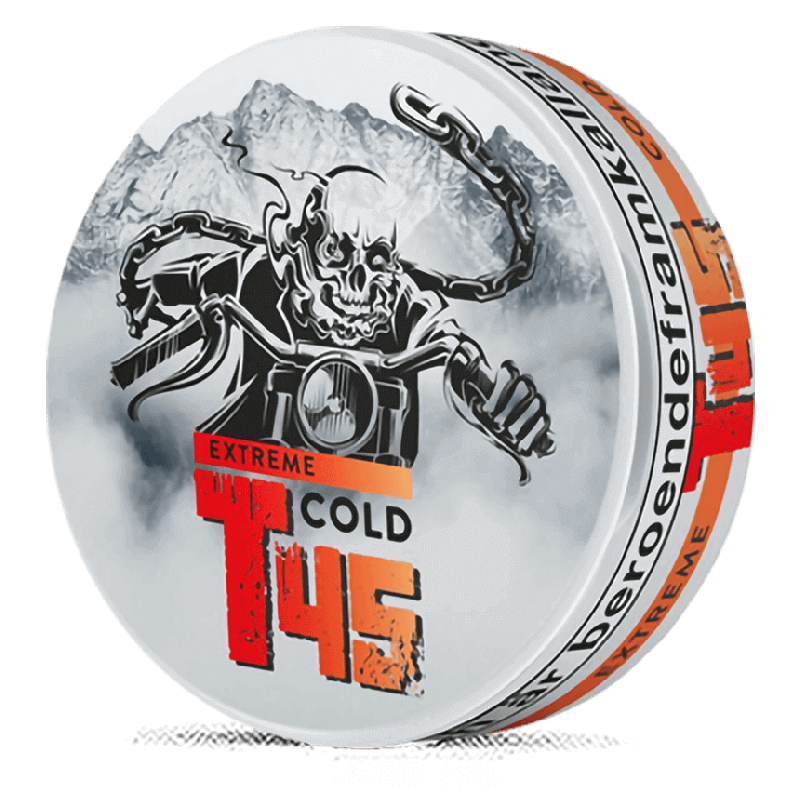 T45 Cold Mint Extreme Product Label T45 Cold Mint Extreme Product Label