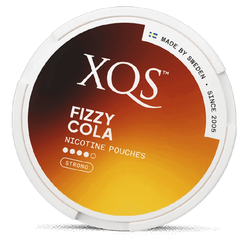 XQS Fizzy Cola Strong Product Label XQS Fizzy Cola Strong Product Label