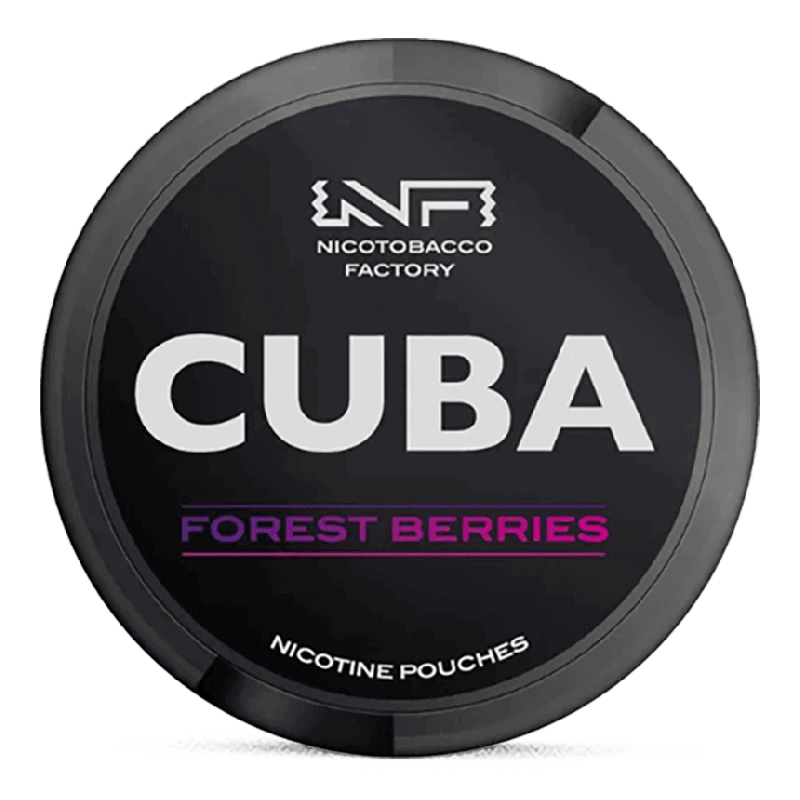 CUBA Black Forest Berries Slim Product Label CUBA Black Forest Berries Slim Product Label