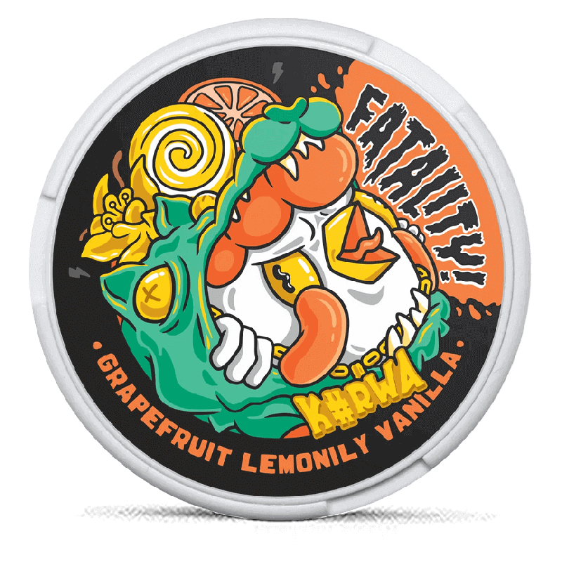 Kurwa Fatality Grapefruit Lemonily Vanilla 50 mg Product Label Kurwa Fatality Grapefruit Lemonily Vanilla 50 mg Product Label