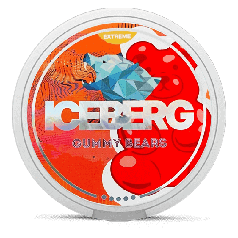 Iceberg Gummy Bears Product Label Iceberg Gummy Bears Product Label