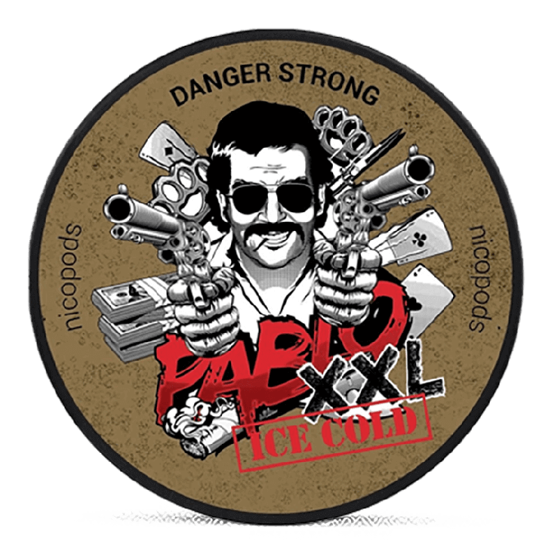 Pablo Ice Cold XXL Product Label Pablo Ice Cold XXL Product Label