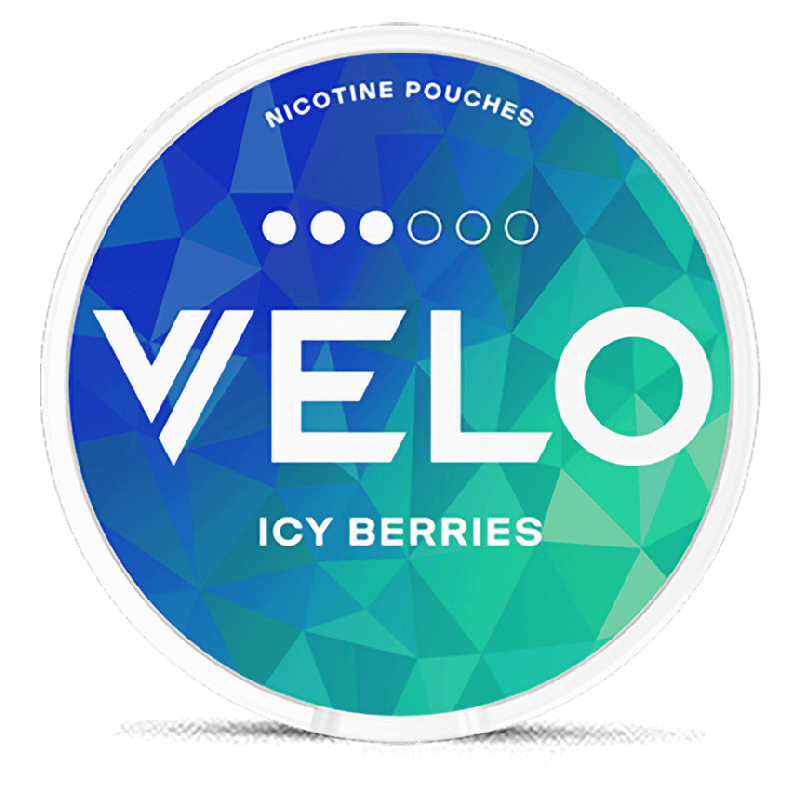 VELO Icy Berries Product Label VELO Icy Berries Product Label