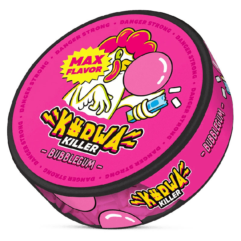 Kurwa Killer Bubblegum Product Label Kurwa Killer Bubblegum Product Label