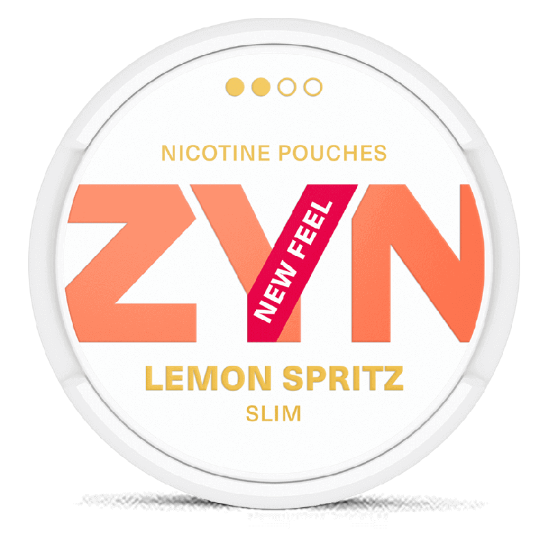 ZYN Slim Lemon Spritz New Feel Product Label ZYN Slim Lemon Spritz New Feel Product Label
