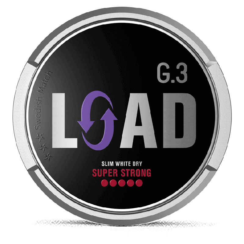 G.3 LOAD Slim White Dry Super Strong Product Label G.3 LOAD Slim White Dry Super Strong Product Label