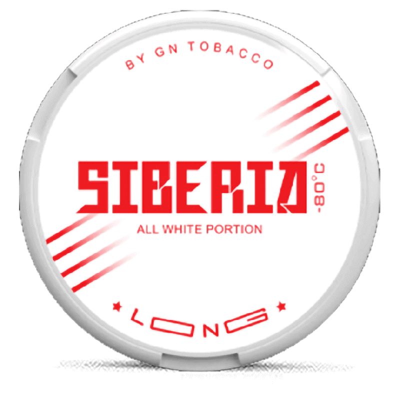 Siberia -80 All White Long Portion Product Label Siberia -80 All White Long Portion Product Label