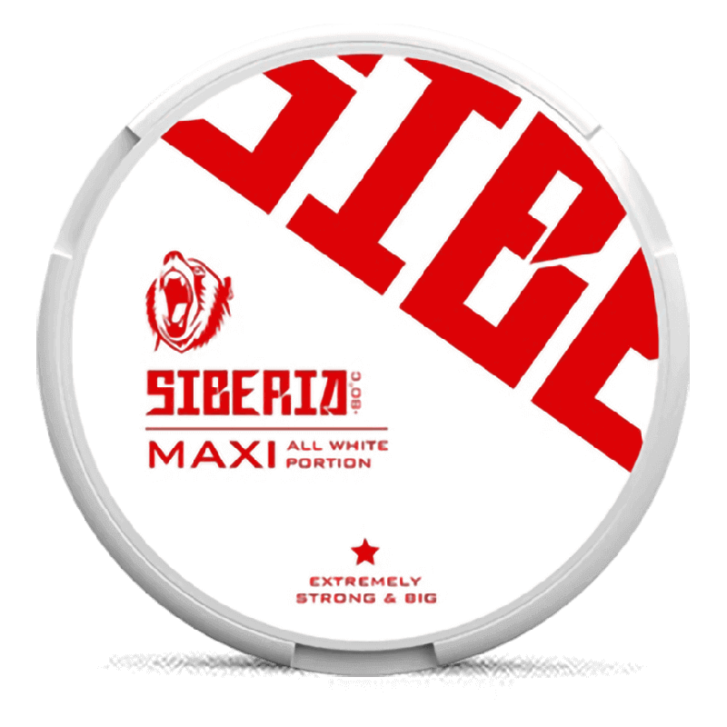 Siberia -80 All White Maxi Portion Product Label Siberia -80 All White Maxi Portion Product Label