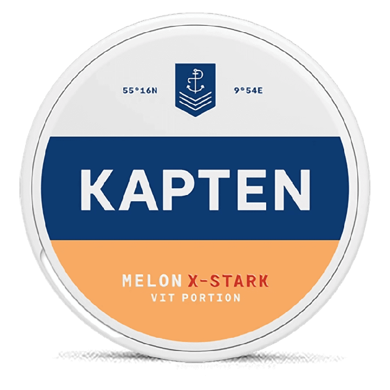 Kapten Extra Strong White Melon Product Label Kapten Extra Strong White Melon Product Label