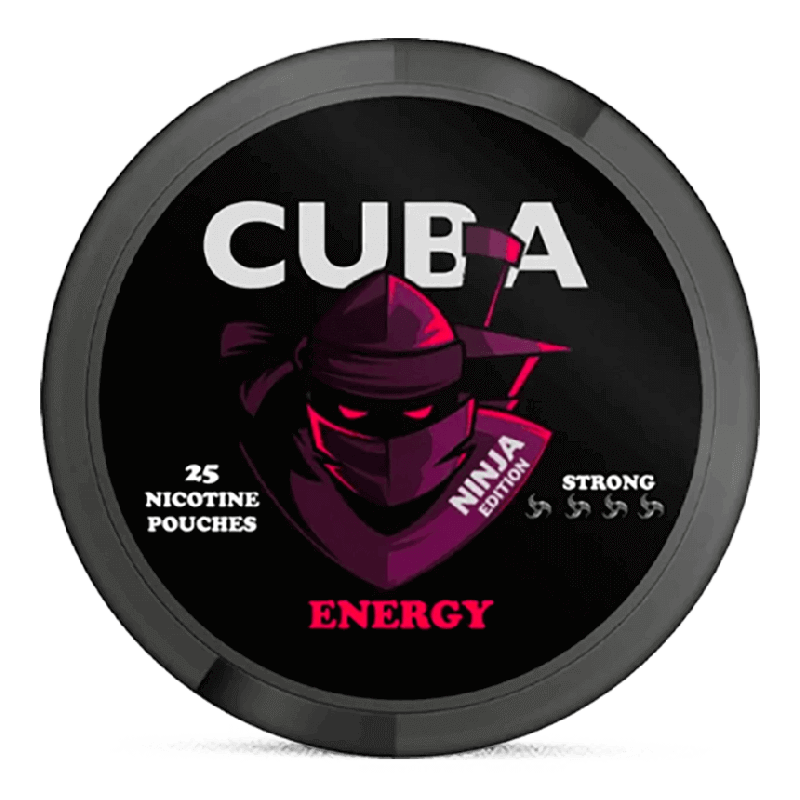 CUBA Ninja Energy Slim Strong Product Label CUBA Ninja Energy Slim Strong Product Label