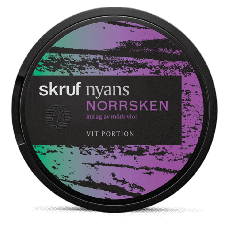 Skruf Nyans Norrsken White Portion Product Label Skruf Nyans Norrsken White Portion Product Label