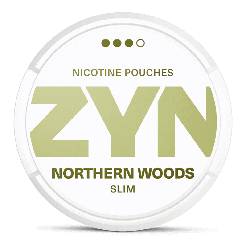 ZYN Slim Northern Woods Strong Product Label ZYN Slim Northern Woods Strong Product Label