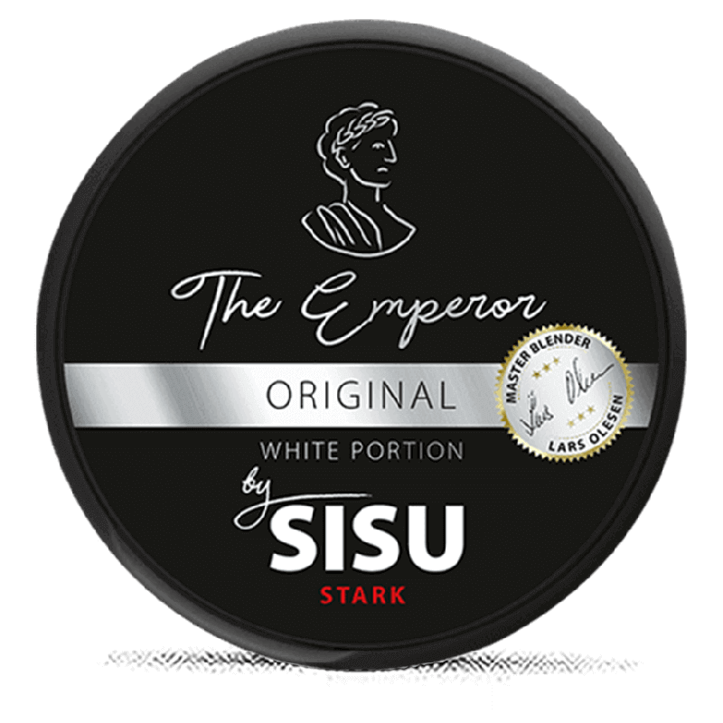 Sisu Original The Emperor White Portionssnus Product Label Sisu Original The Emperor White Portionssnus Product Label