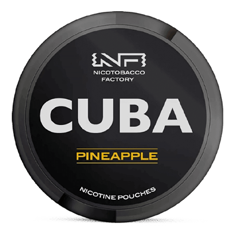 CUBA Black Pineapple Slim Product Label CUBA Black Pineapple Slim Product Label