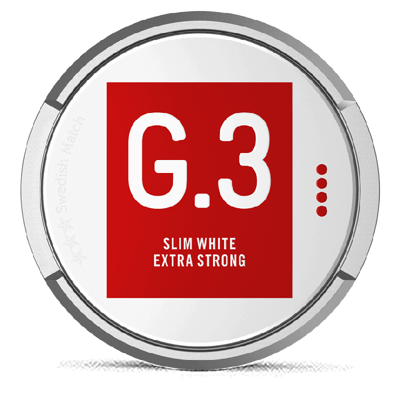 G.3 Slim White Portion Extra Strong Product Label G.3 Slim White Portion Extra Strong Product Label