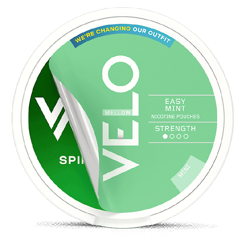 VELO Spiffy Spearmint Mini Product Label VELO Spiffy Spearmint Mini Product Label