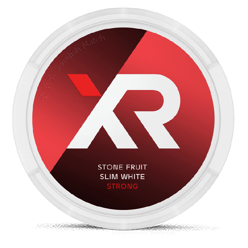 XR Stone Fruit Strong Slim White Product Label XR Stone Fruit Strong Slim White Product Label