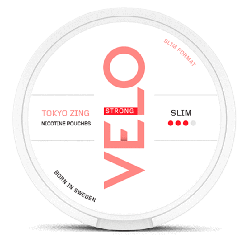 VELO Tokyo Zing Product Label VELO Tokyo Zing Product Label