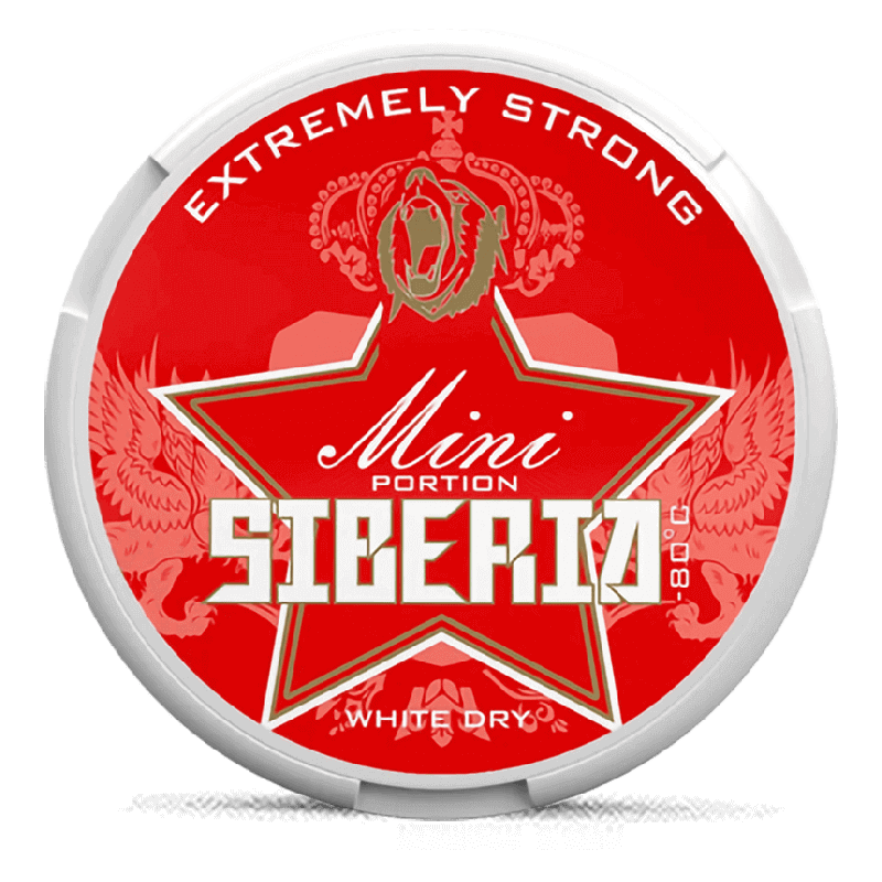Siberia -80 White Dry Mini Product Label Siberia -80 White Dry Mini Product Label