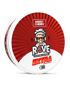 R4VE Merry Cherry 30 mg Product Label