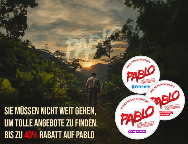 Pablo Snus 40%